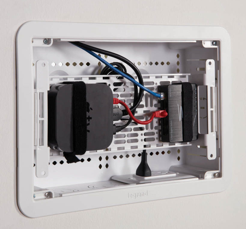 9-inch TV Media In-Wall Box